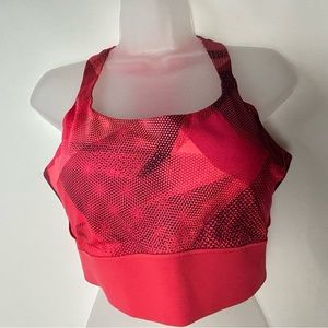 Under Armour Orange Sports Bra‎ Large